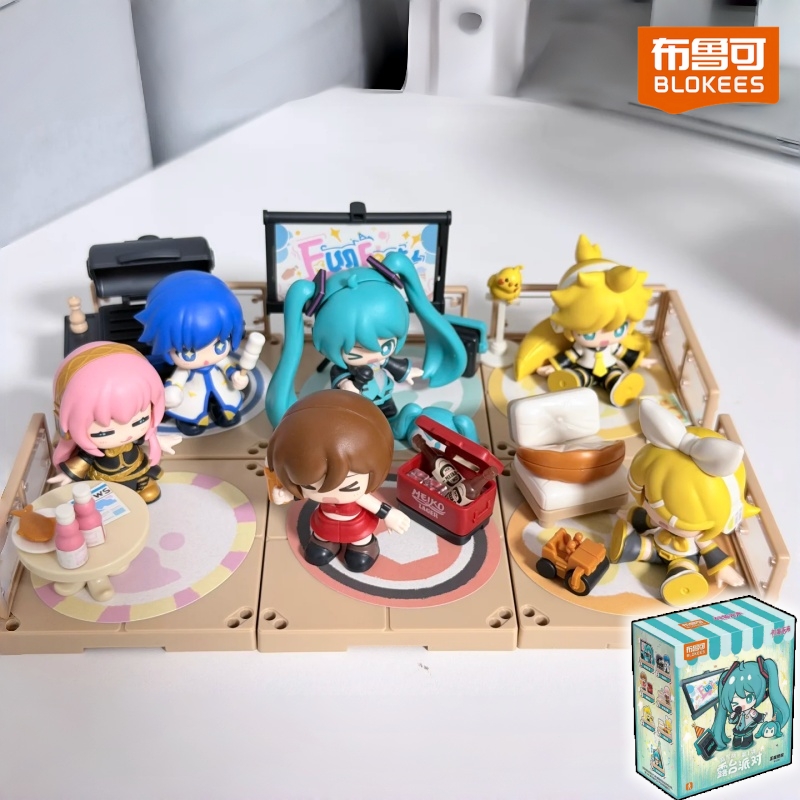 Model Kit Hatsune Miku - Hot Blokees Hatsune Miku Terrace Party