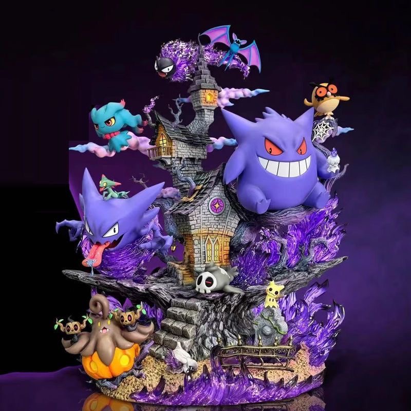 Model Kit Digimon - 32cm/12.6in Ainme Pokemon Figure Gengar Evolution