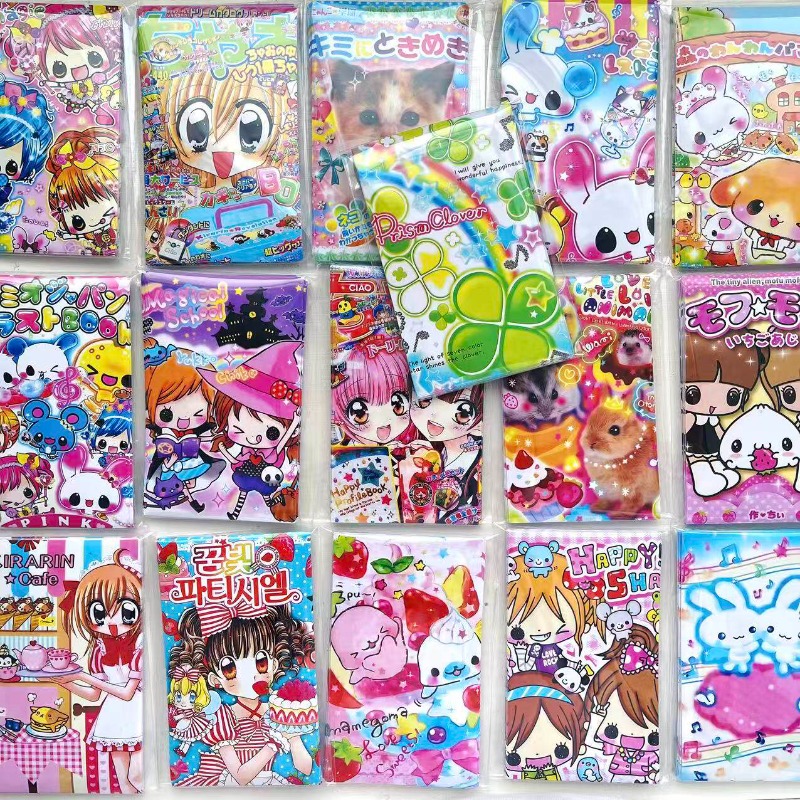 Model Kit For Girls - 20pcs/Pack Heisei Retro Anime Girl Sticker