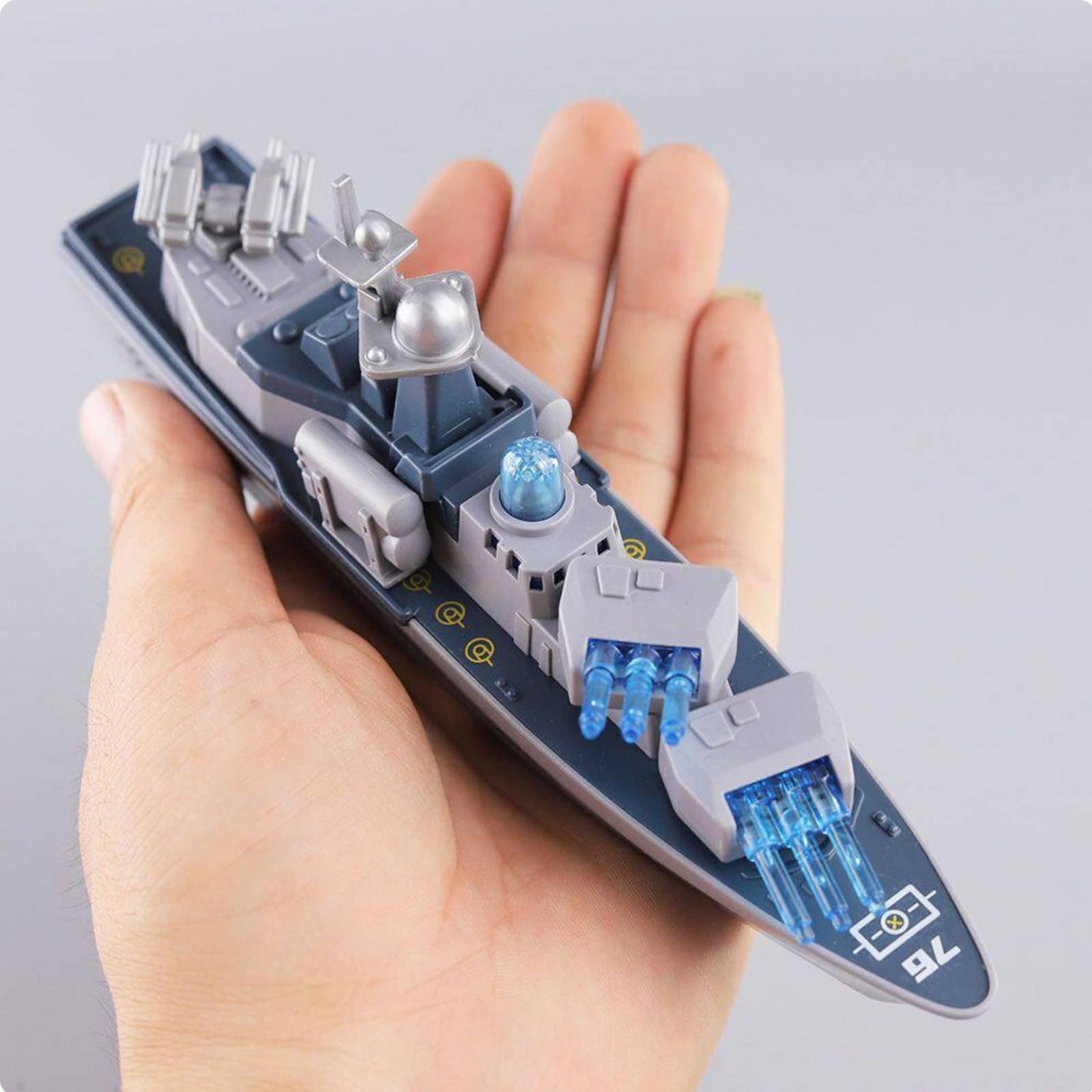 Model Kit Battleship - Guided Armament Warship Model Ideal Gift