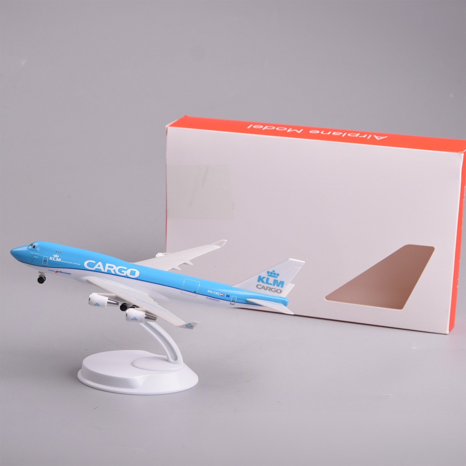 Model Kit Planes - 20cm Miniature Airplane KLM B747 Cargo