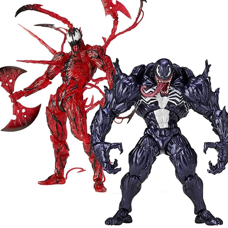 Model Kit Venom - 16CM Venom Carnage Anime Doll Action