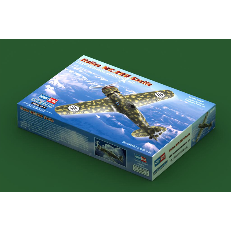 Model Kit Battleship - Hobbyboss 80291 1/72 ScaleI Italian MC.200