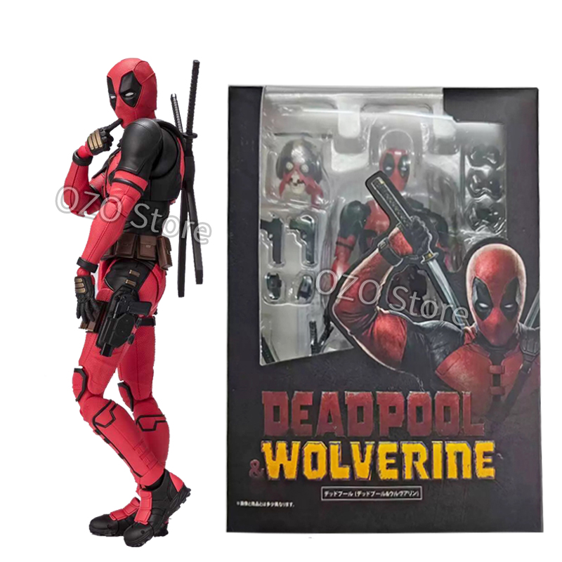 Model Kit Wolverine - Deadpool Action Figure SHF Deadpool &