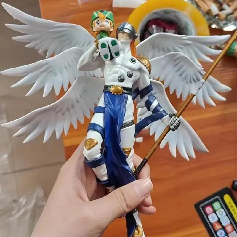 Model Kit Digimon - 22cm Digimon Adventure Angemon Angewomon Anime