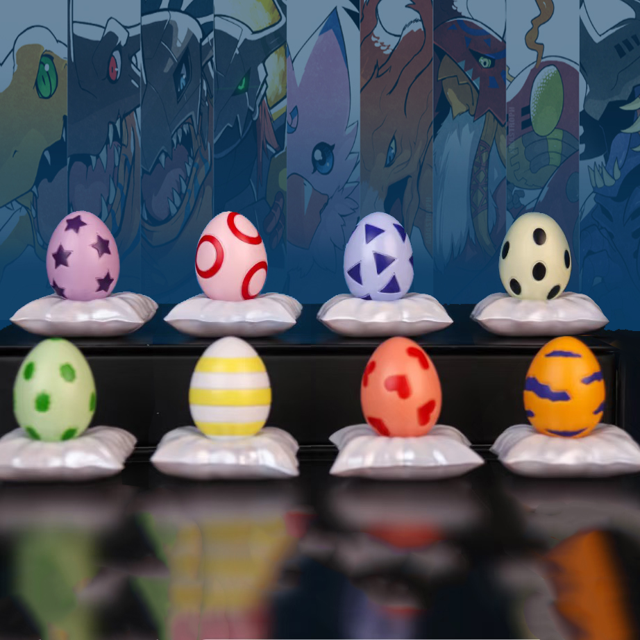 Model Kit Digimon - 8pcs/set Anime Digimon Adventure Figure 3.5cm