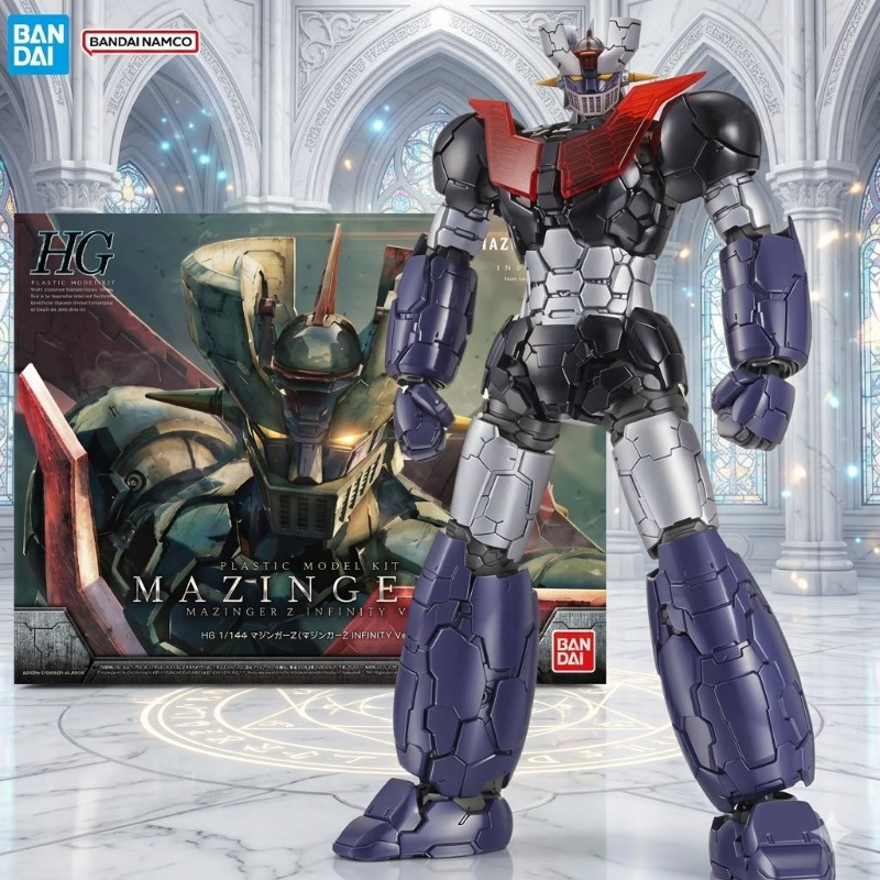 Model Kit Mazinger - 100% OriginalBandaiOriginalGenuineFigureMazingerZModelKitAnimeFigures HG Mazinger Z Infinity