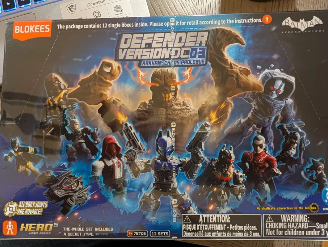 Model Kit Blokees - In Stock Blokees Dc Defender Version
