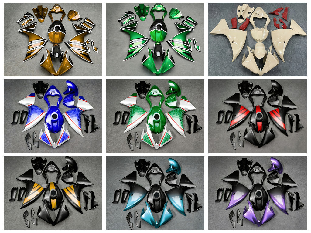Model Kit Yamaha R1 - 4 Gift New ABS Air Deflector