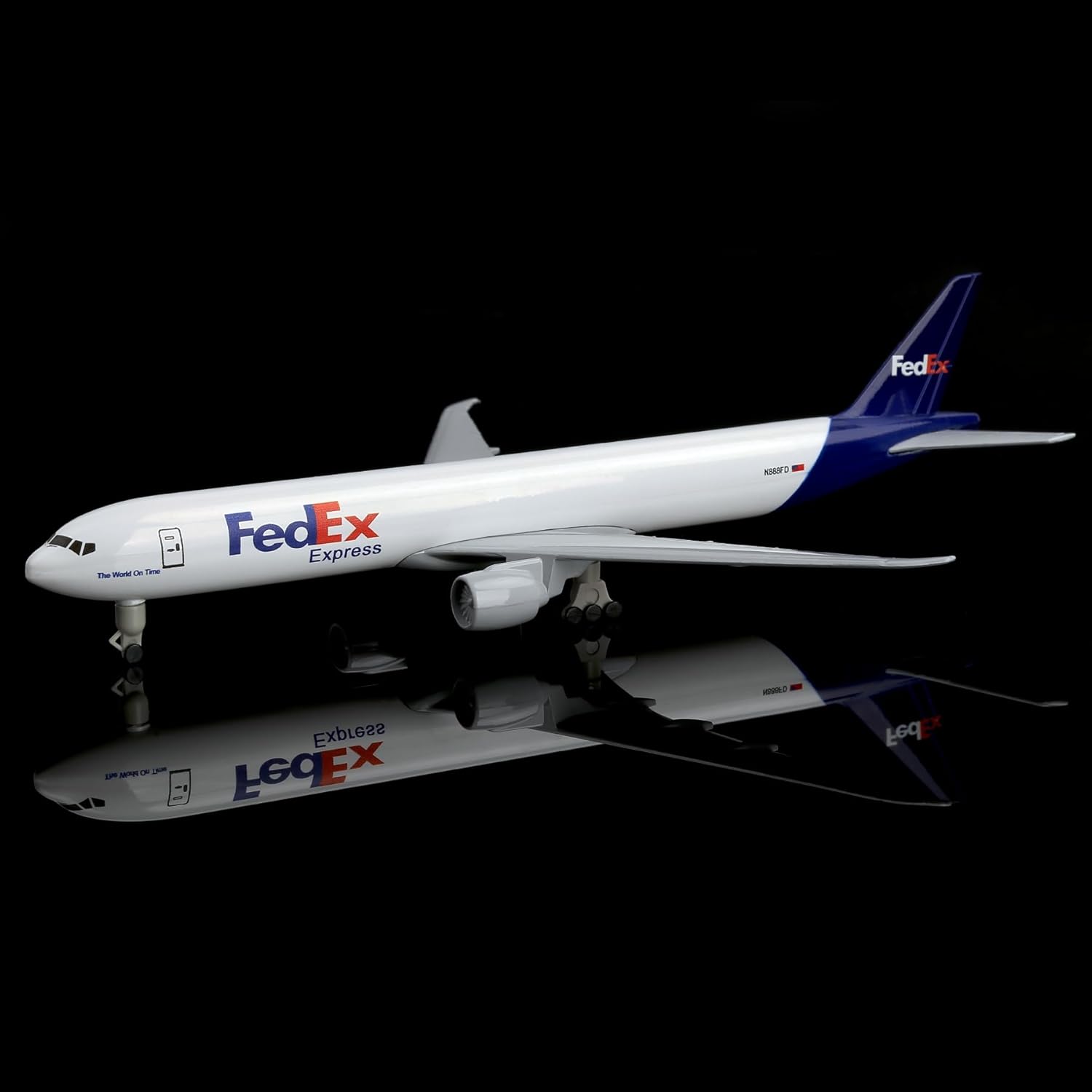 Model Kit Planes - 20cm Fedex B777 Airplane Model Toy