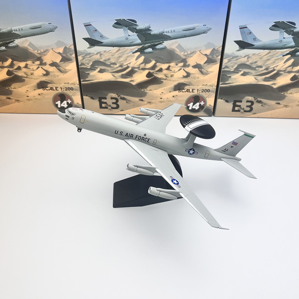 Model Kit Planes - 1/200 Scale E3 Airplane Diecast Finished