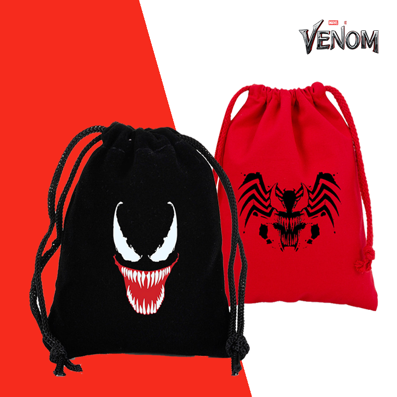 Model Kit Venom - Venom Large Drawstring Bag Backpack Bundle