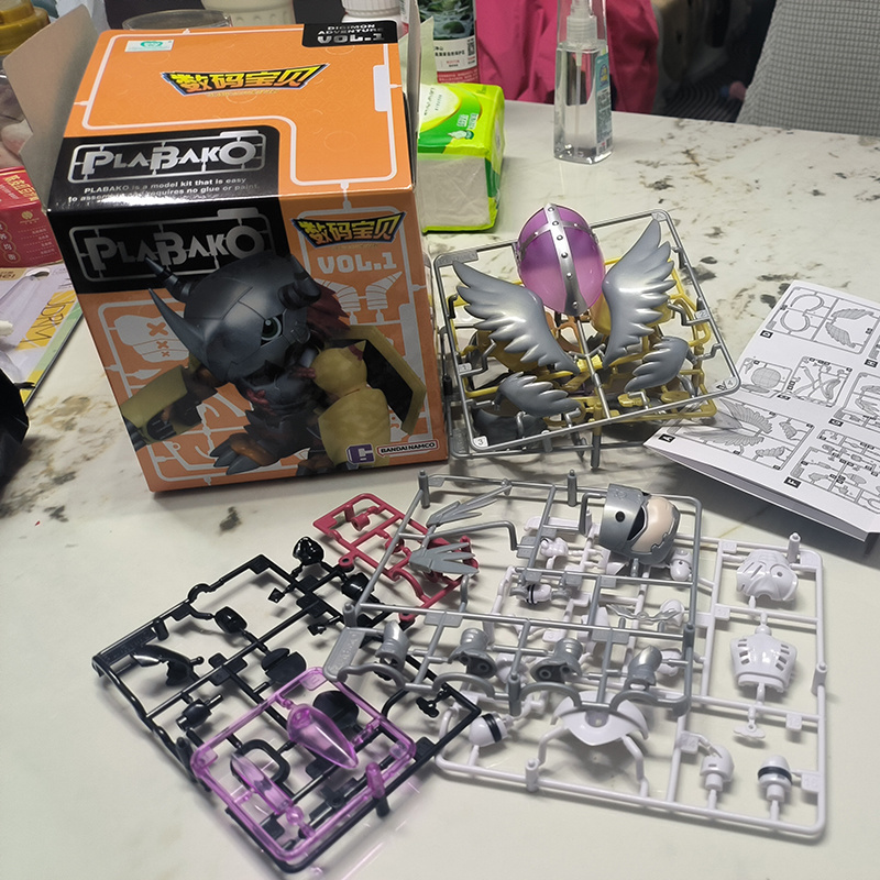 Model Kit Digimon - Original Plamodel Digimon Adventure Plastic Model