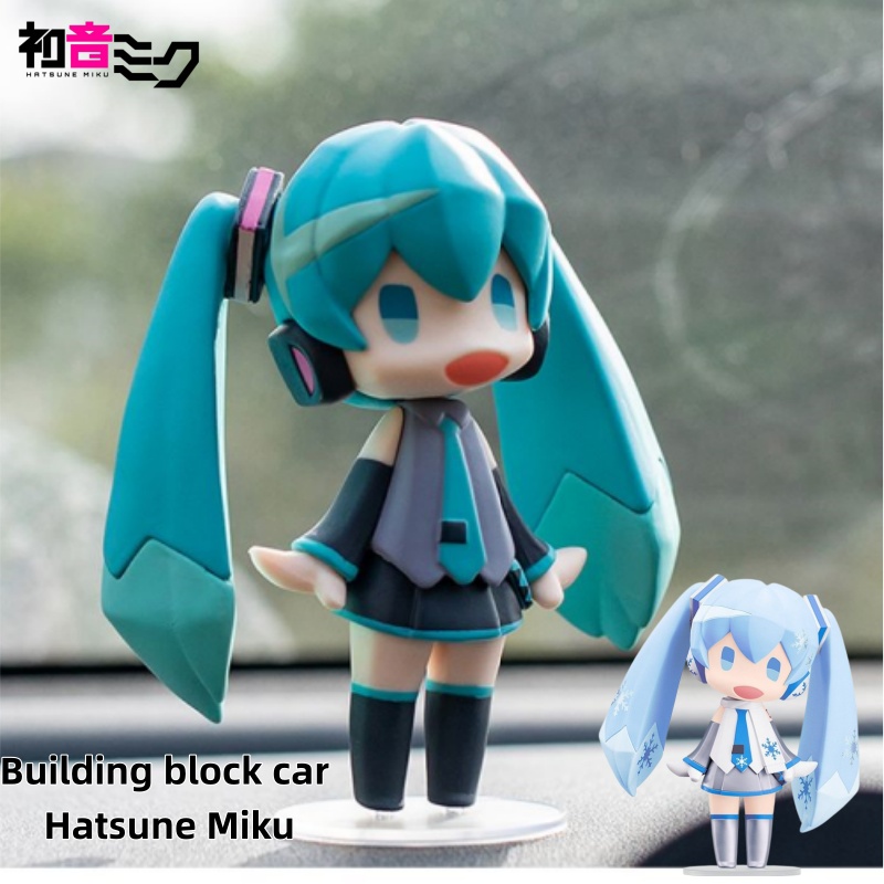 Model Kit Hatsune Miku - Miku Anime Figure & Building Blocks