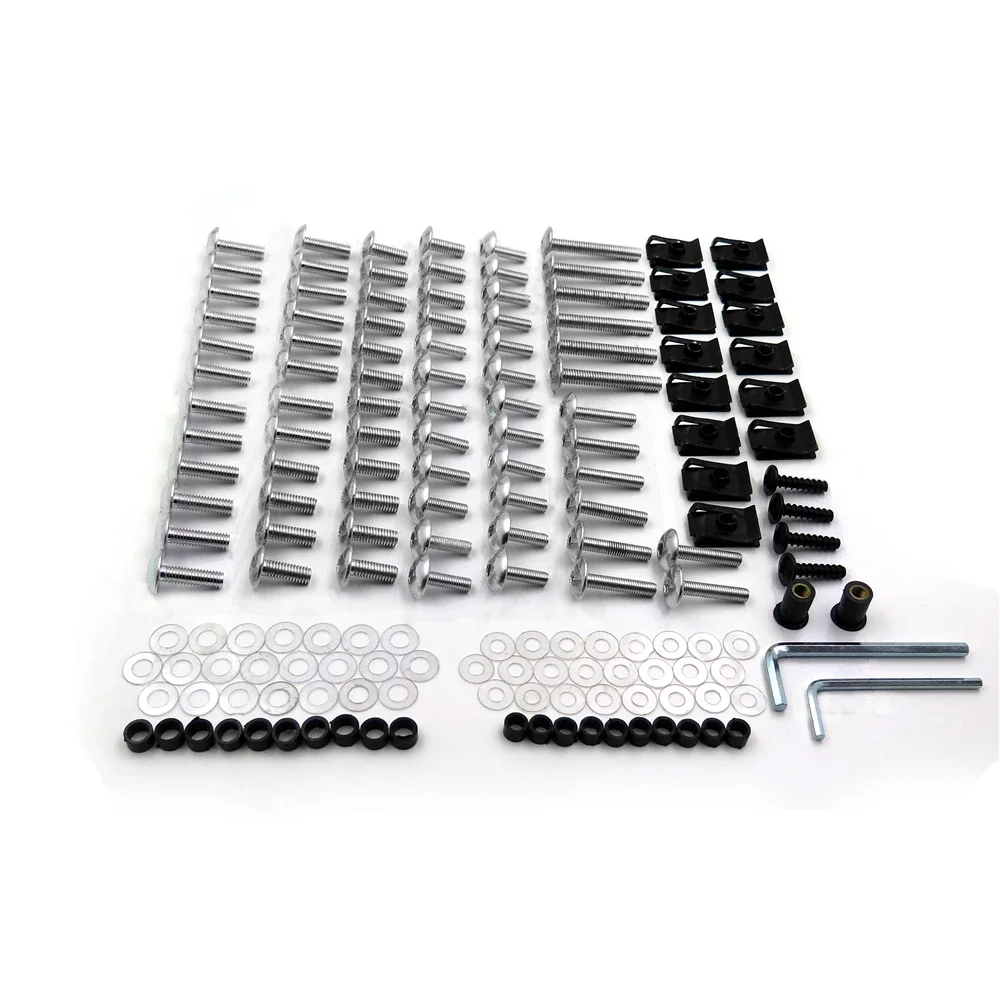 Model Kit Yamaha R1 - Motorcycle Complete Fairing Bolts Screws Fasteners