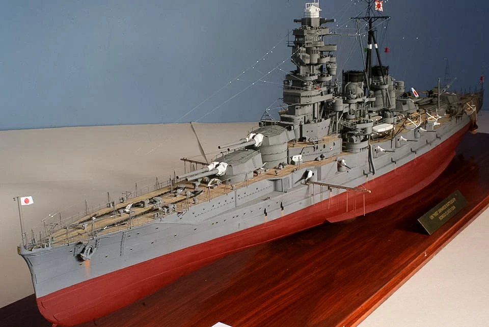 Model Kit Battleship - 1:200 Scale WW2 Battleship Hiei DIY