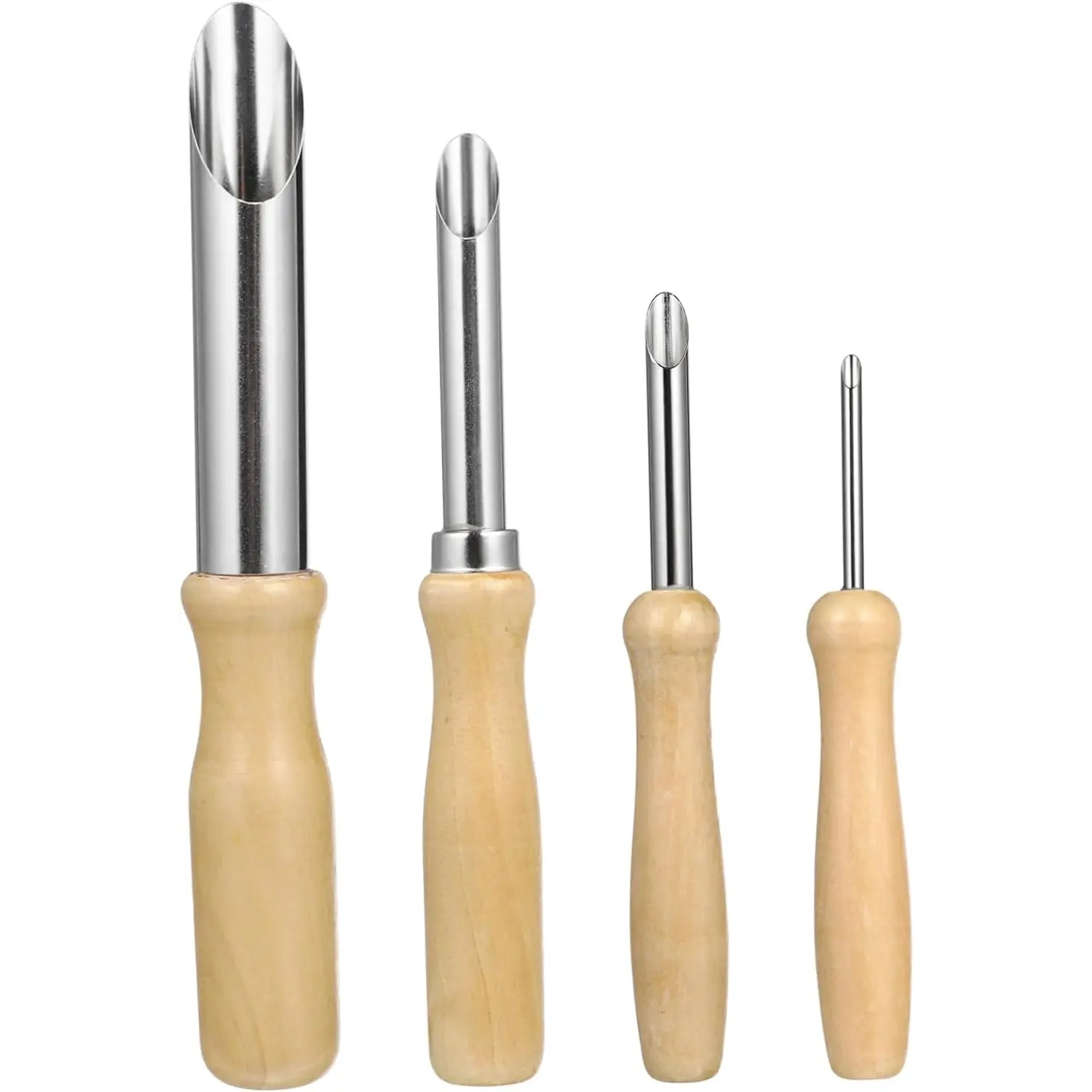 Model Kit Perfect Grade - Essential 4-Piece Wooden Pottery Tool Kit