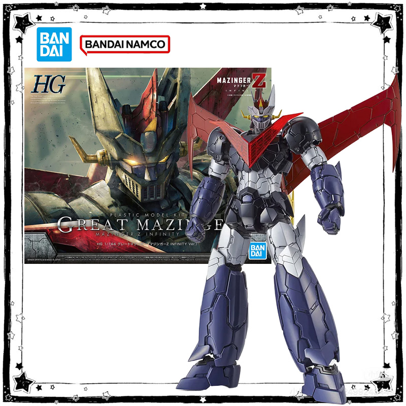 Genuine Bandai HG 1/144 Great  - Model Kit Mazinger recension och pris