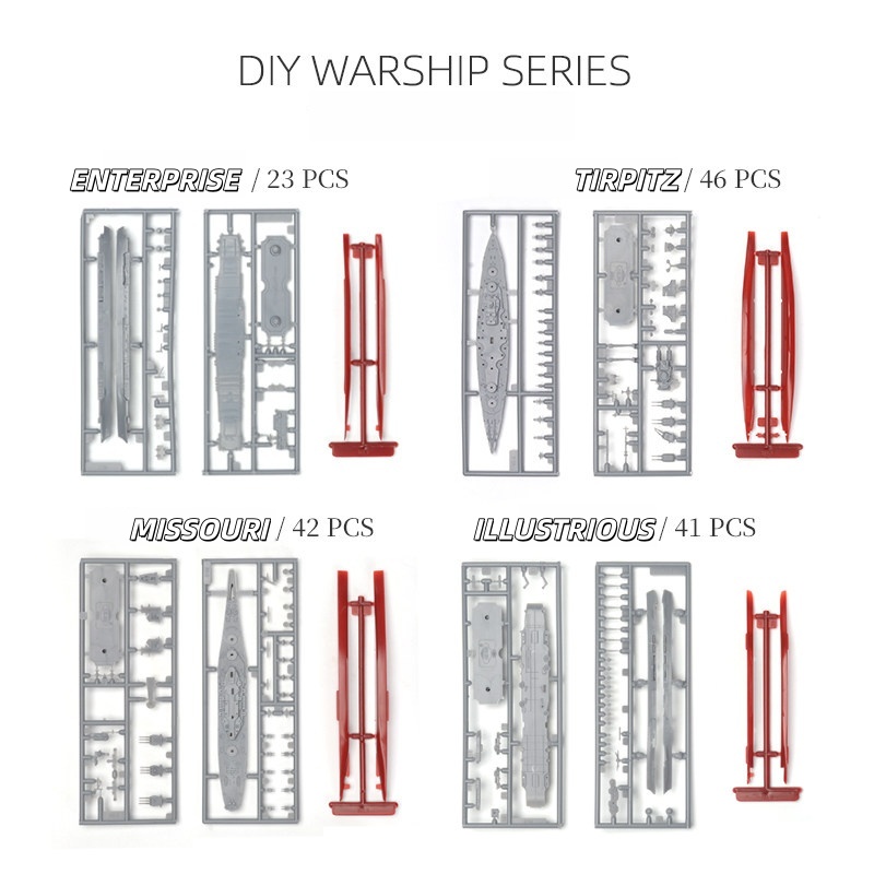 1/2000 Aircraft Carrier USS Ne - Model Kit Battleship recension och pris