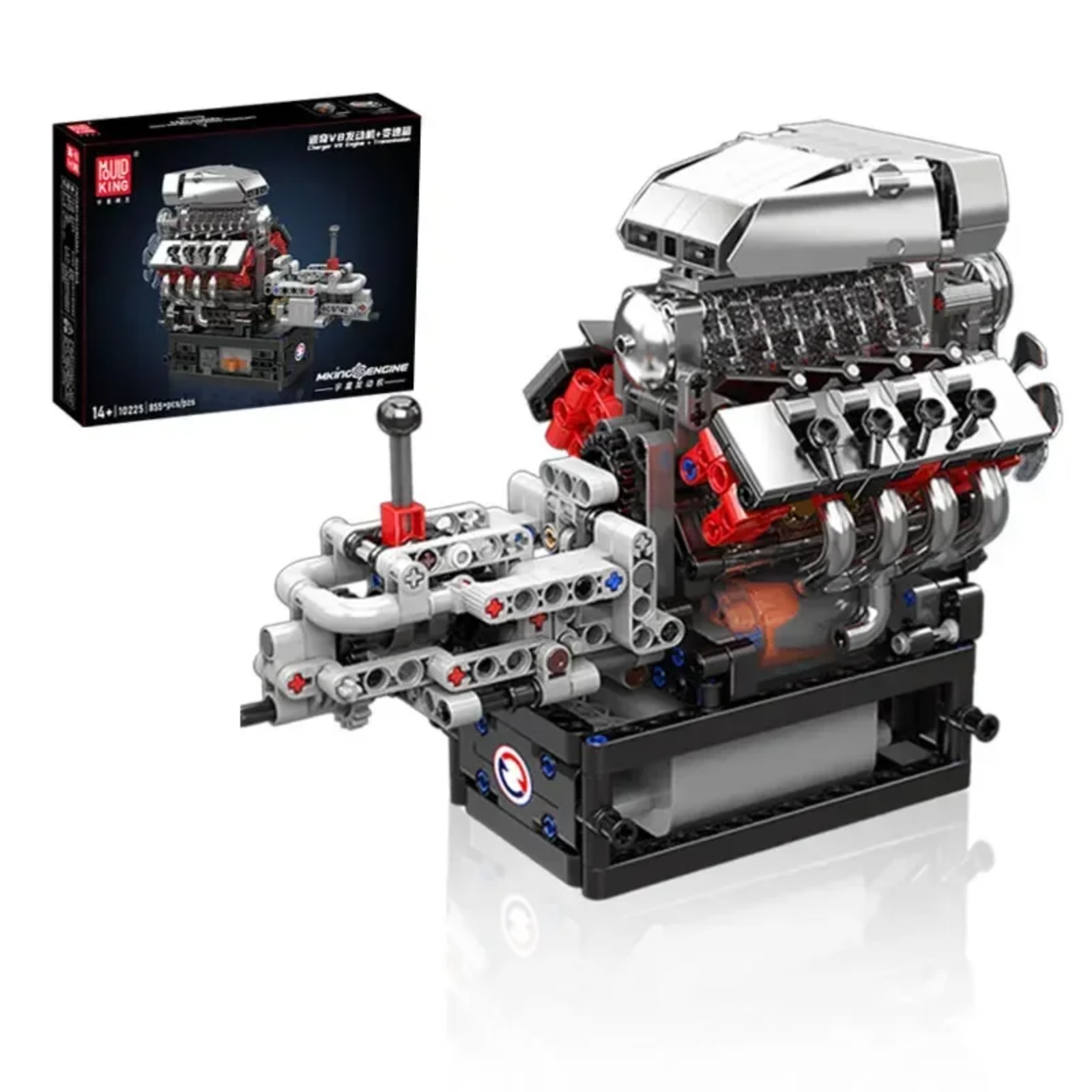 Mould King 10225 V8 Engine Mod - Model Kit Engine V8 recension och pris
