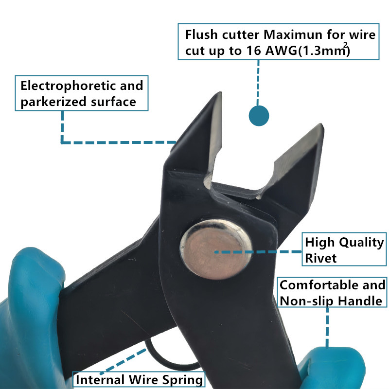 Micro Wire Cable Cutting Plier - Model Kit Nipper recension och pris