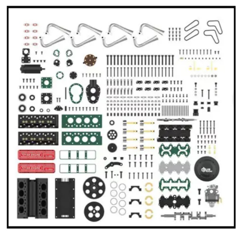 TOYAN V8 Gas 4 Stroke Engine 2 - Model Kit Engine V8 recension och pris