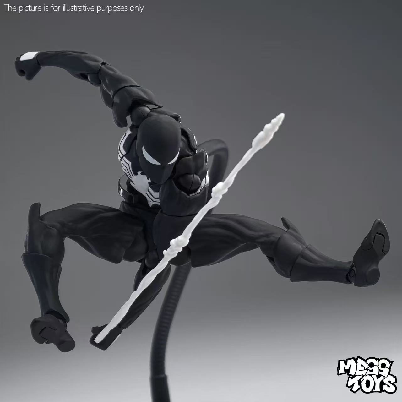 MESS TOYS Black Neighbor Symbi - Model Kit Venom recension och pris