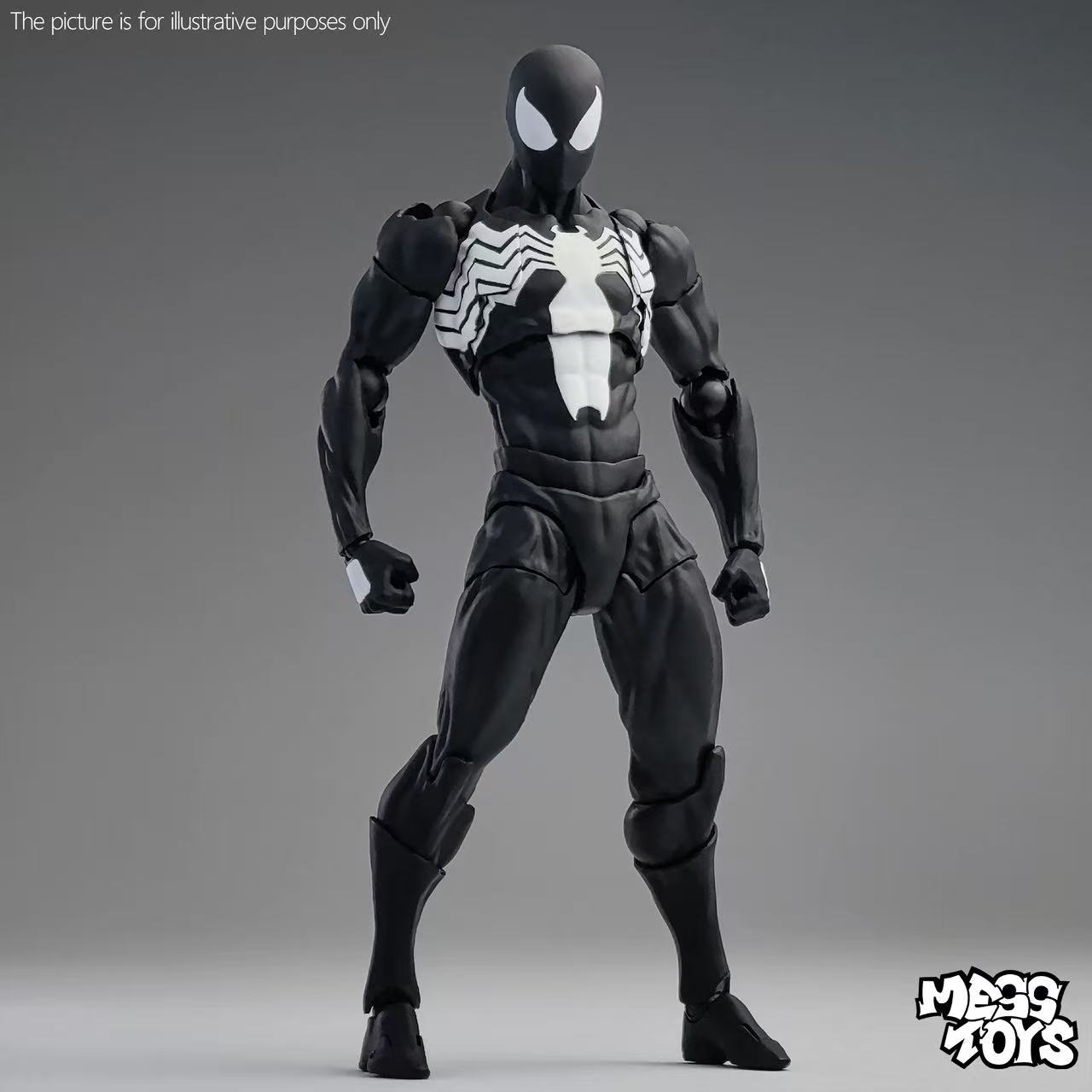 MESS TOYS Black Neighbor Symbi - Model Kit Venom recension och pris