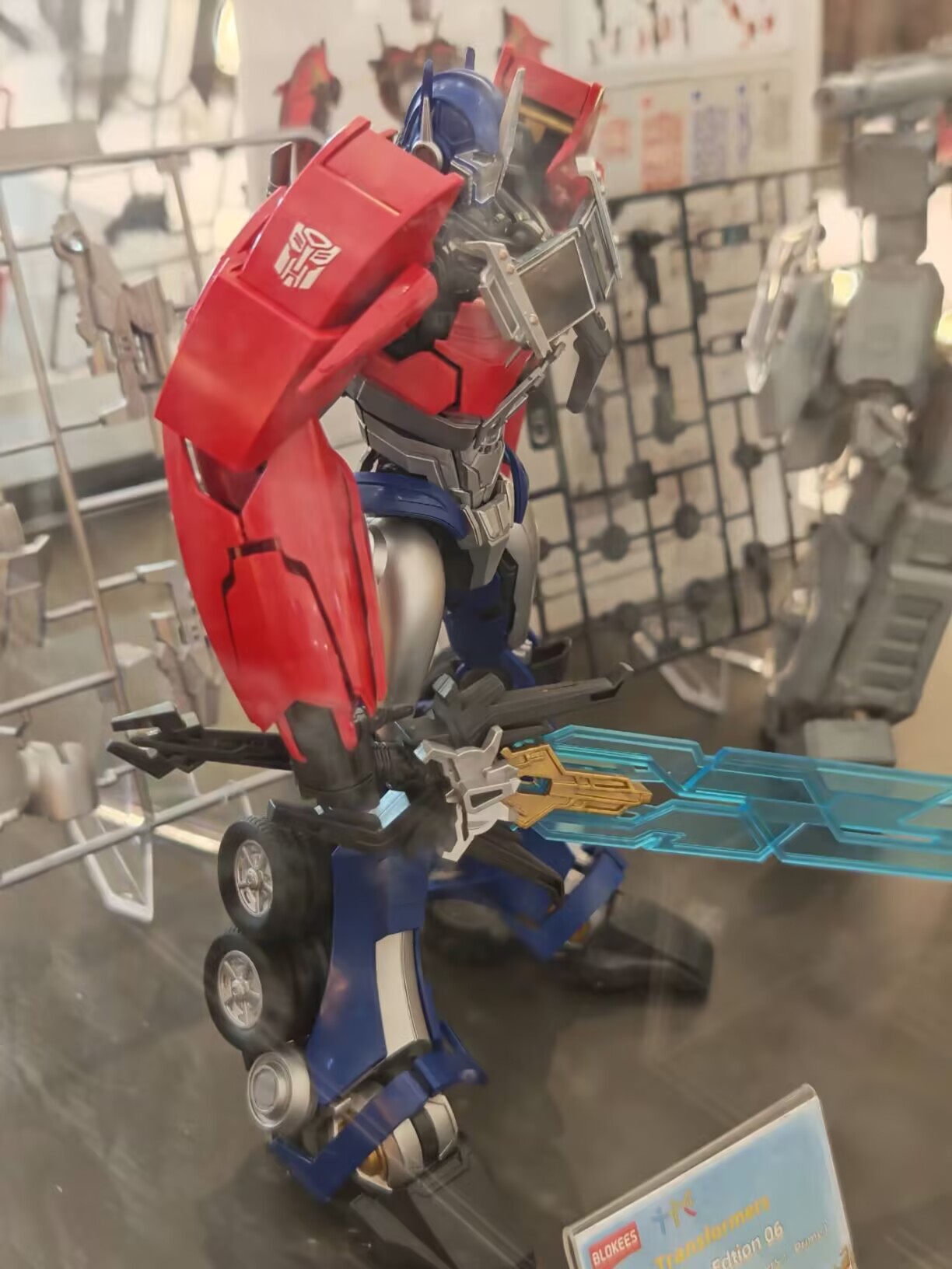 Blokees Transformers Optimus P - Model Kit Transformers Blokees recension och pris