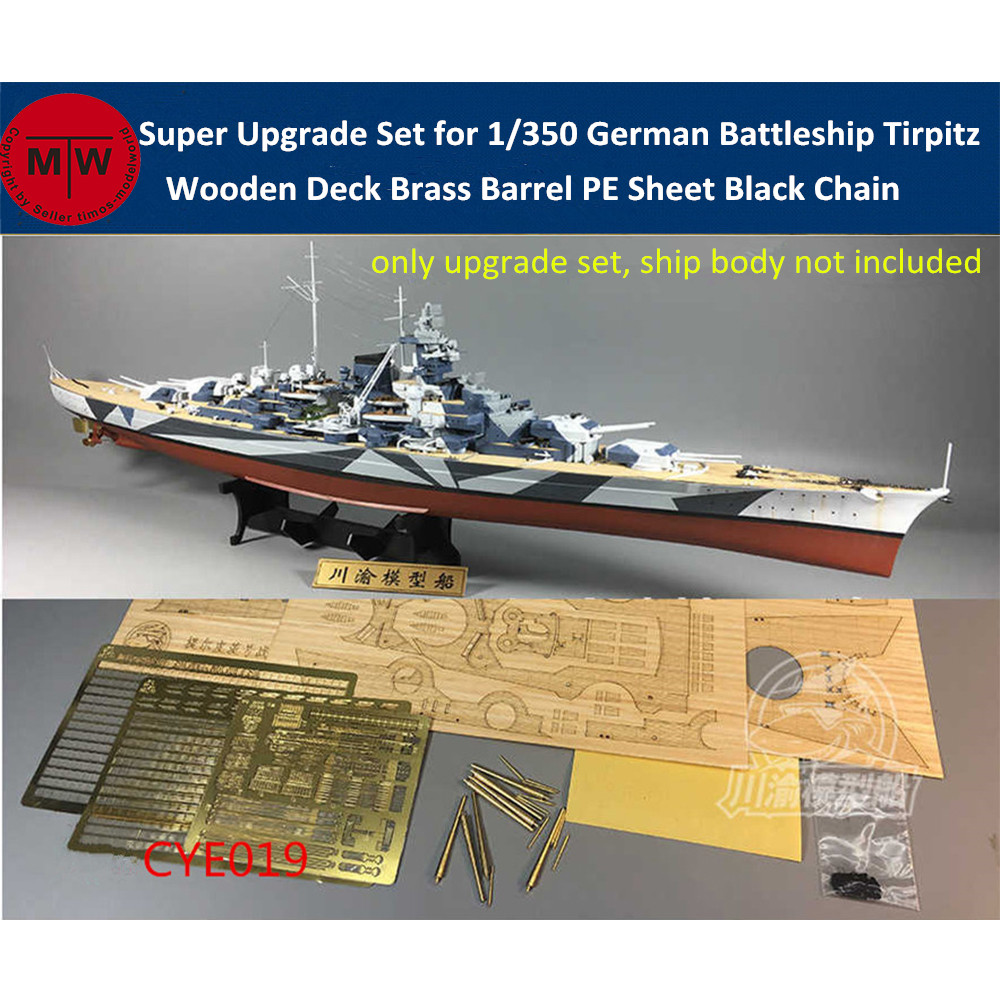 Super Upgrade Set for 1/350 Sc - Model Kit Battleship recension och pris