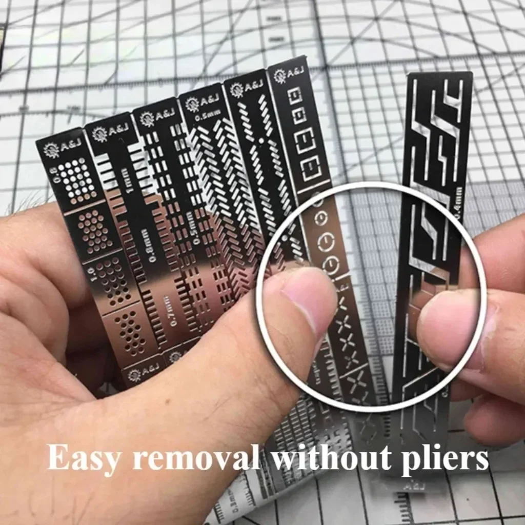 13 In 1 Carving Ruler Drill Ho - Model Kit Perfect Grade recension och pris