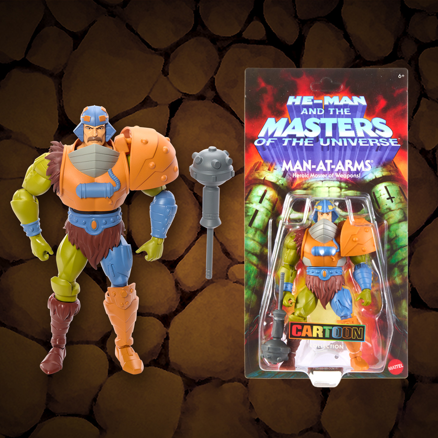 Mattel Man At Arms Action Figu - Model Kit Mazinger recension och pris