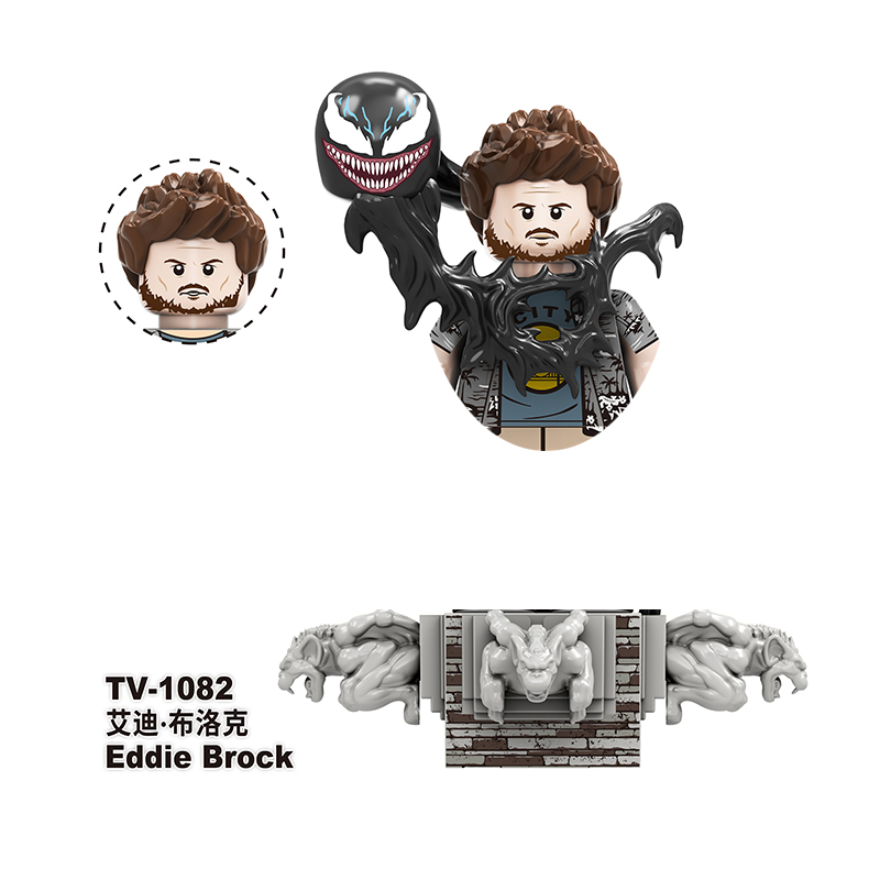 2025 NEW Bricks Eddie-Brock Ve - Model Kit Venom recension och pris