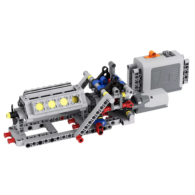 4-Speed Gearbox + V8 Engine Mo - Model Kit Engine V8 recension och pris