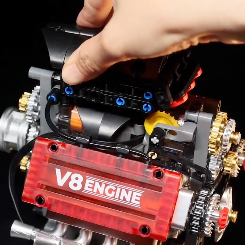 V8 Engine Motorized Simulation - Model Kit Engine V8 recension och pris