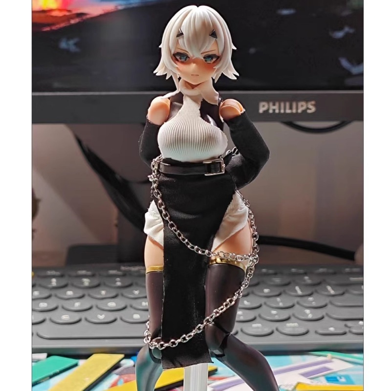 1/12 Scale Colored Off Shoulde - Model Kit For Girls recension och pris