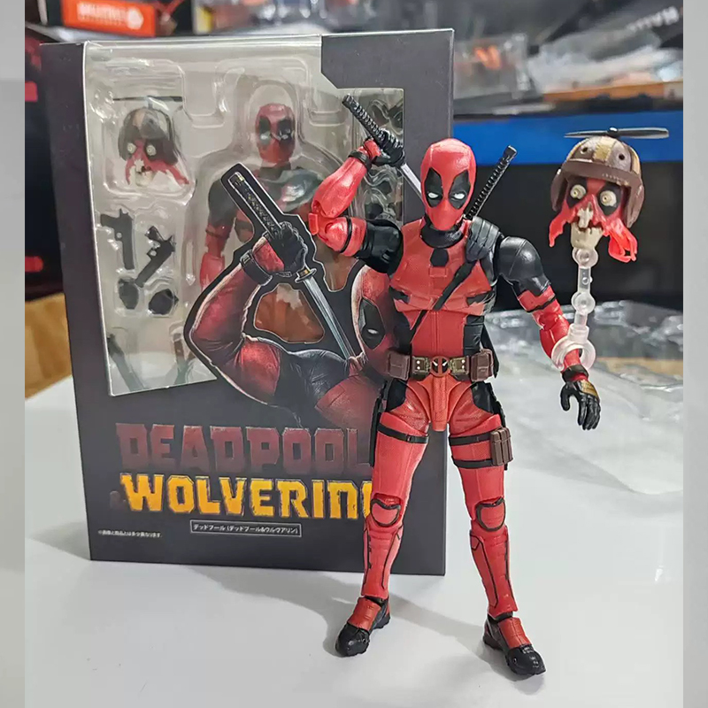 Deadpool Action Figure SHF Dea - Model Kit Wolverine recension och pris