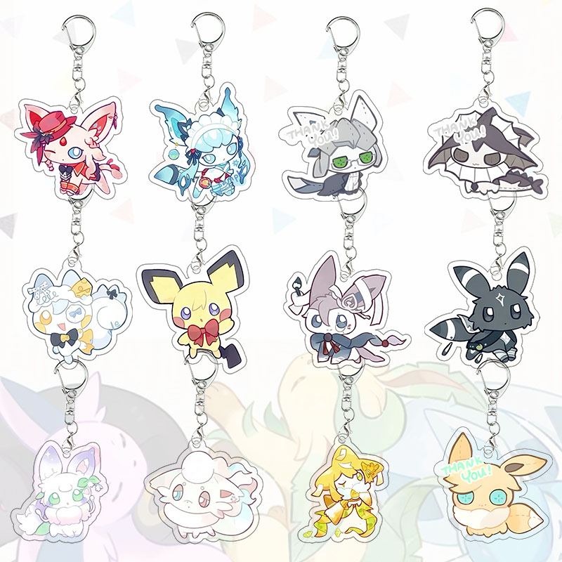 Eeve Family Acrylic Keychain S - Model Kit Umbreon recension och pris