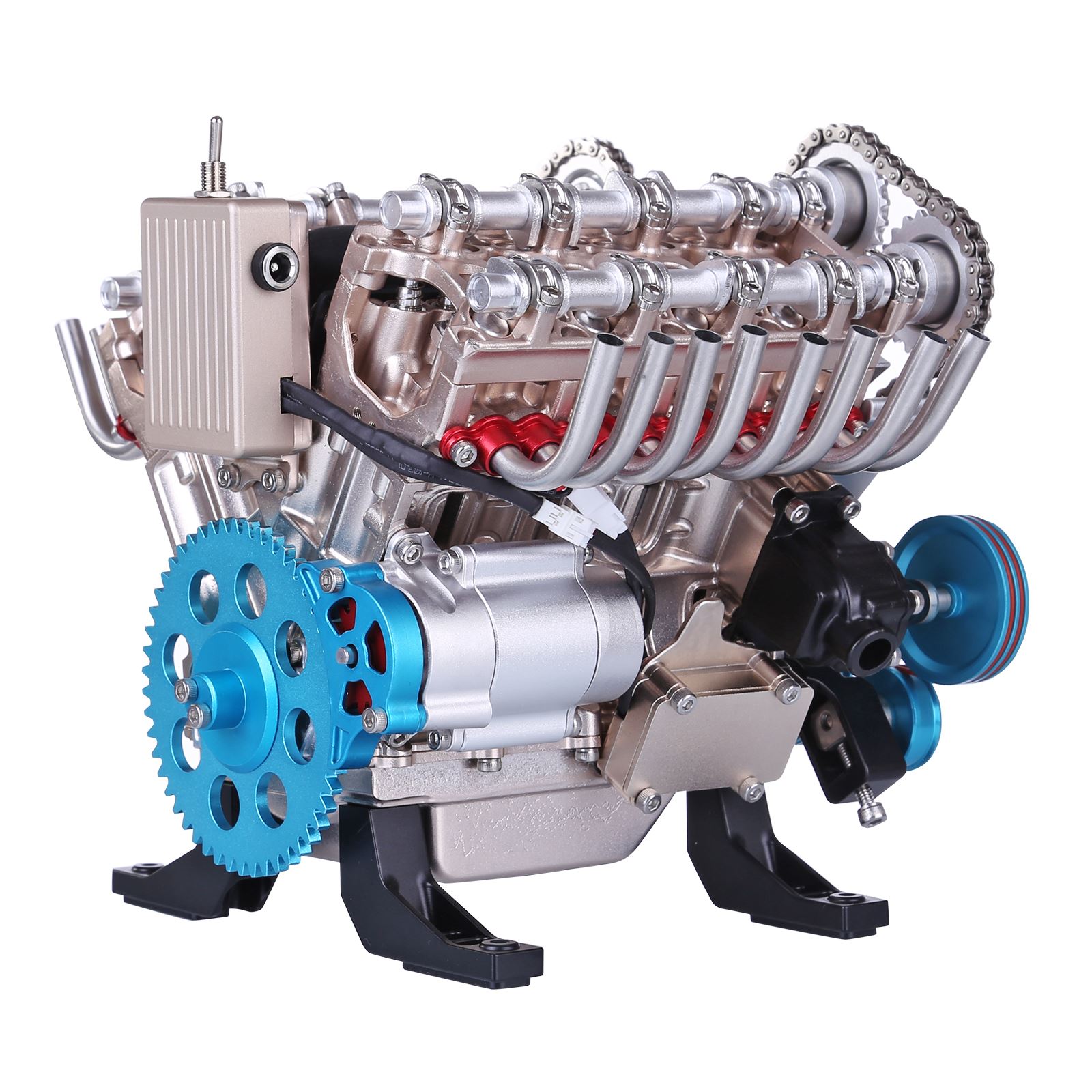 500+Pcs DIY V8 Engine Model Me - Model Kit Engine V8 recension och pris