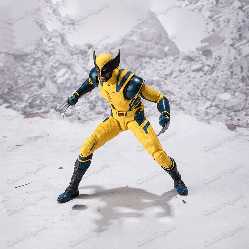 Original box Bandai SHF In sho - Model Kit Wolverine recension och pris