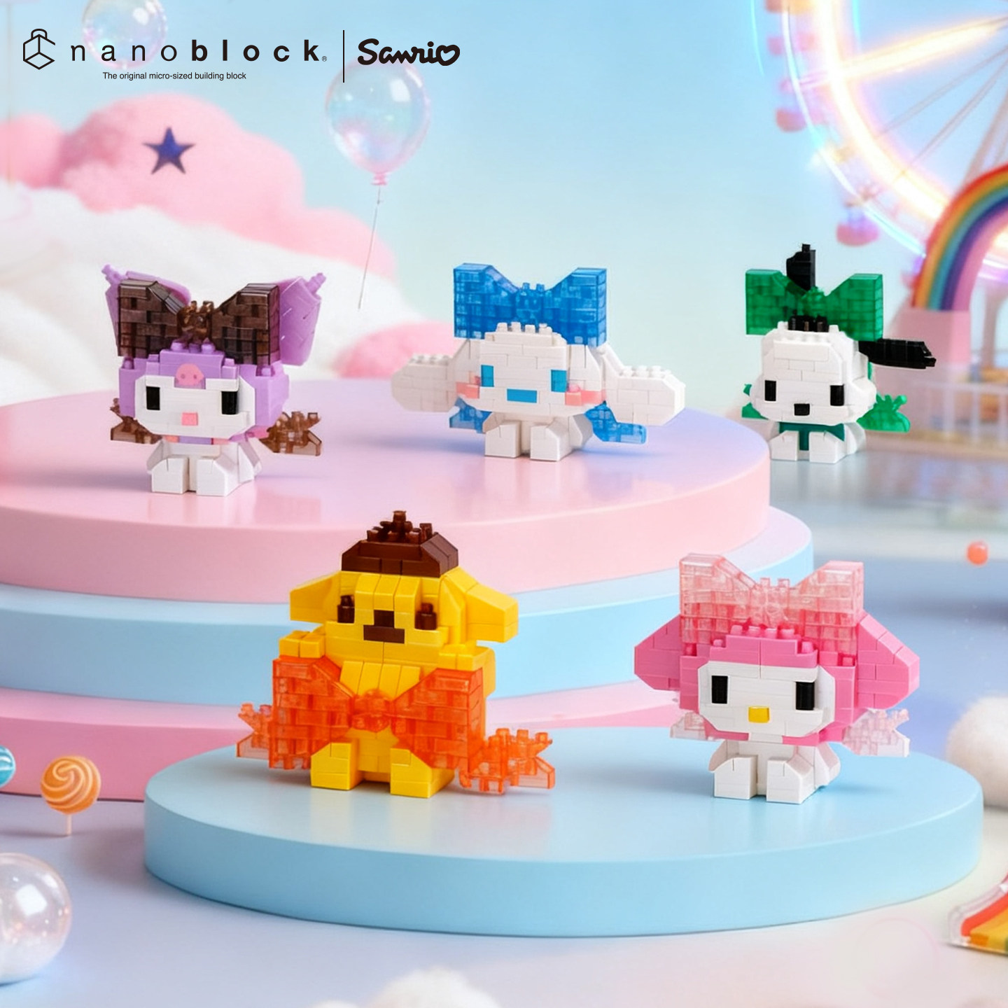 Nanoblock Sanrio Micro Buildin - Model Kit For Girls recension och pris