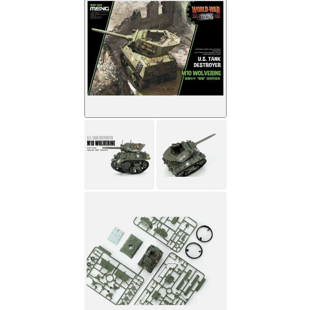 Q Edition Meng  WWT020 US Tank - Model Kit Wolverine recension och pris