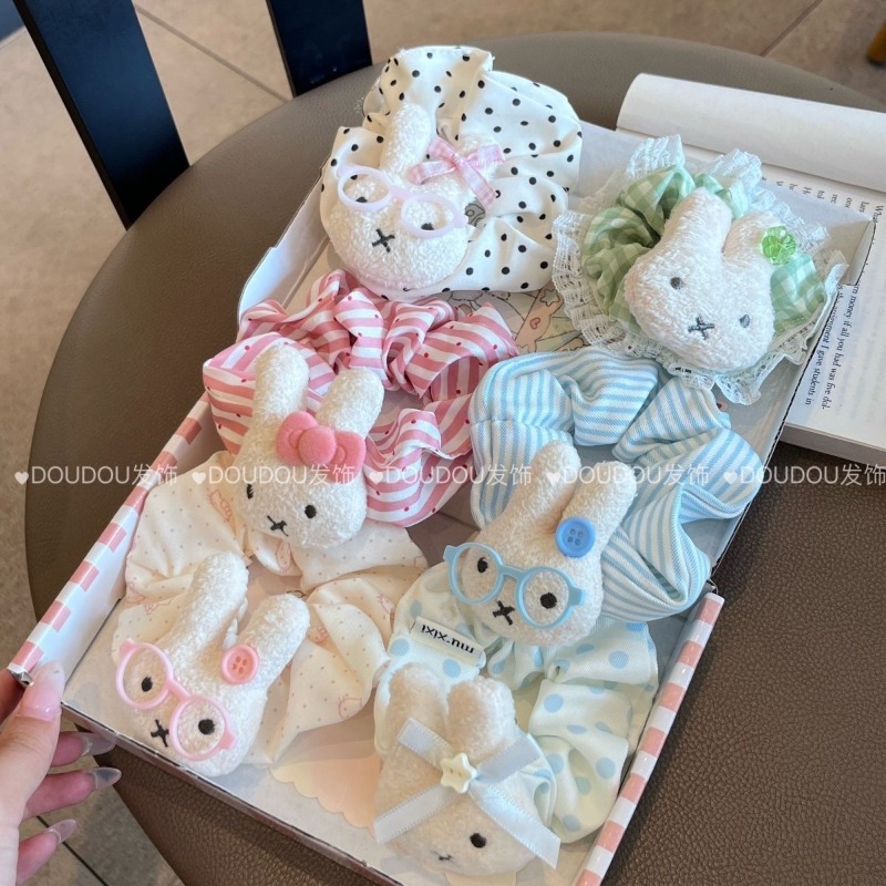 New Miffy Cute Hair Tie Large  - Model Kit For Girls recension och pris