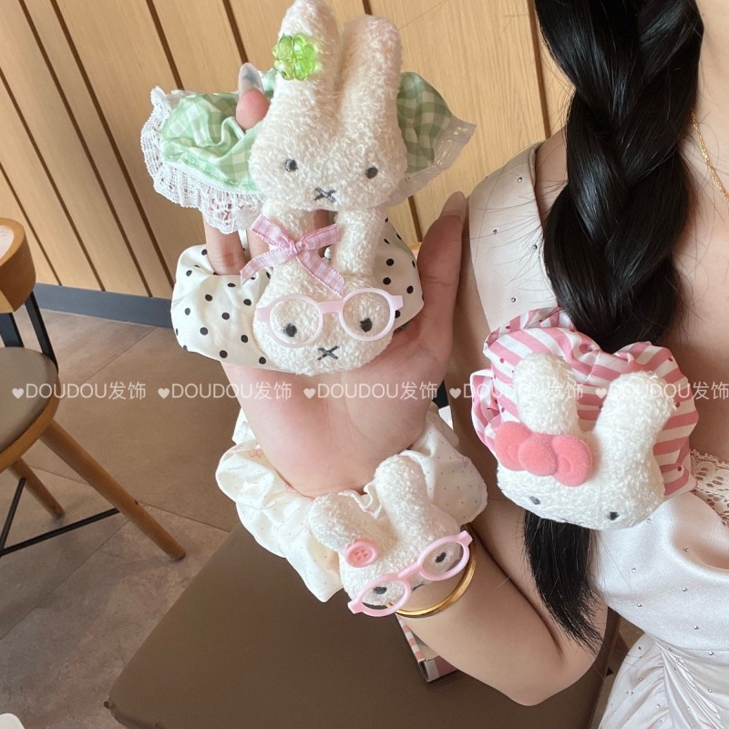 New Miffy Cute Hair Tie Large  - Model Kit For Girls recension och pris