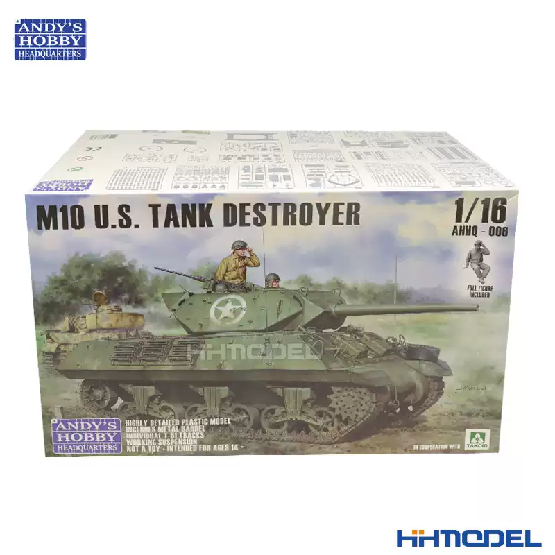 Oversized 1/16 U.S. M10 Wolver - Model Kit Wolverine recension och pris