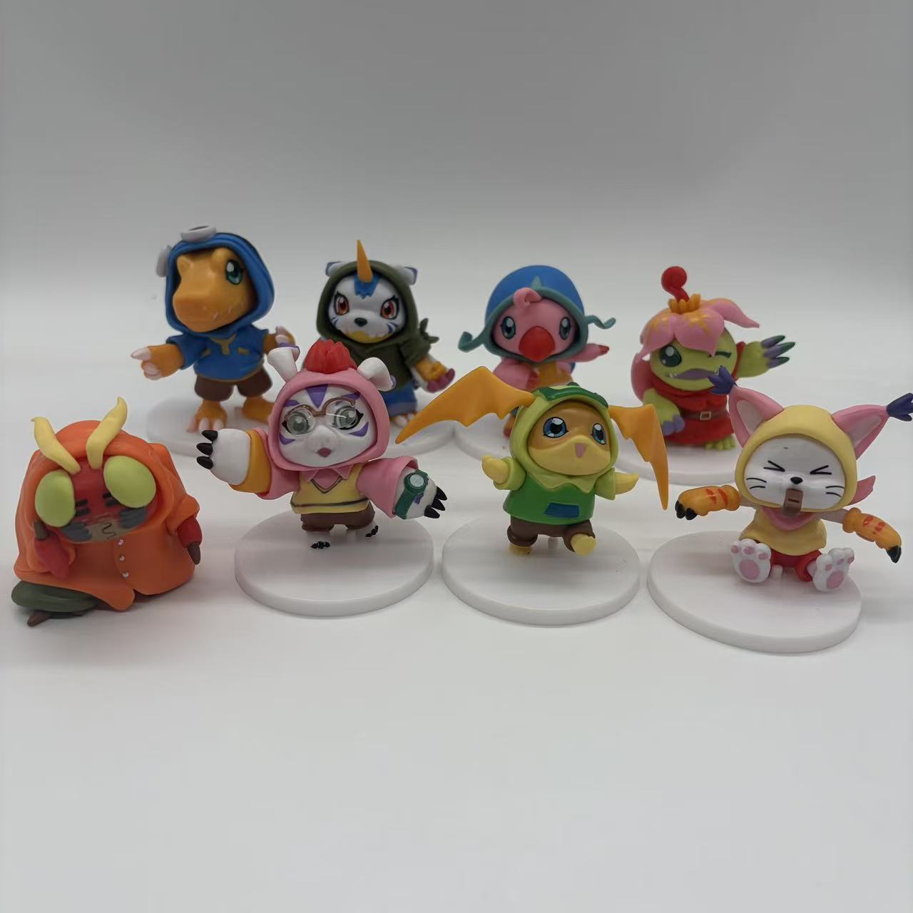 High Quality 8pcs/set Anime Di - Model Kit Digimon recension och pris