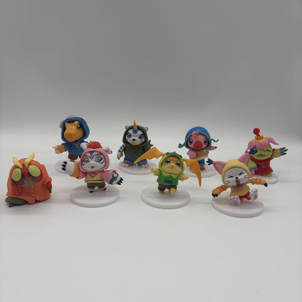 High Quality 8pcs/set Anime Di - Model Kit Digimon recension och pris