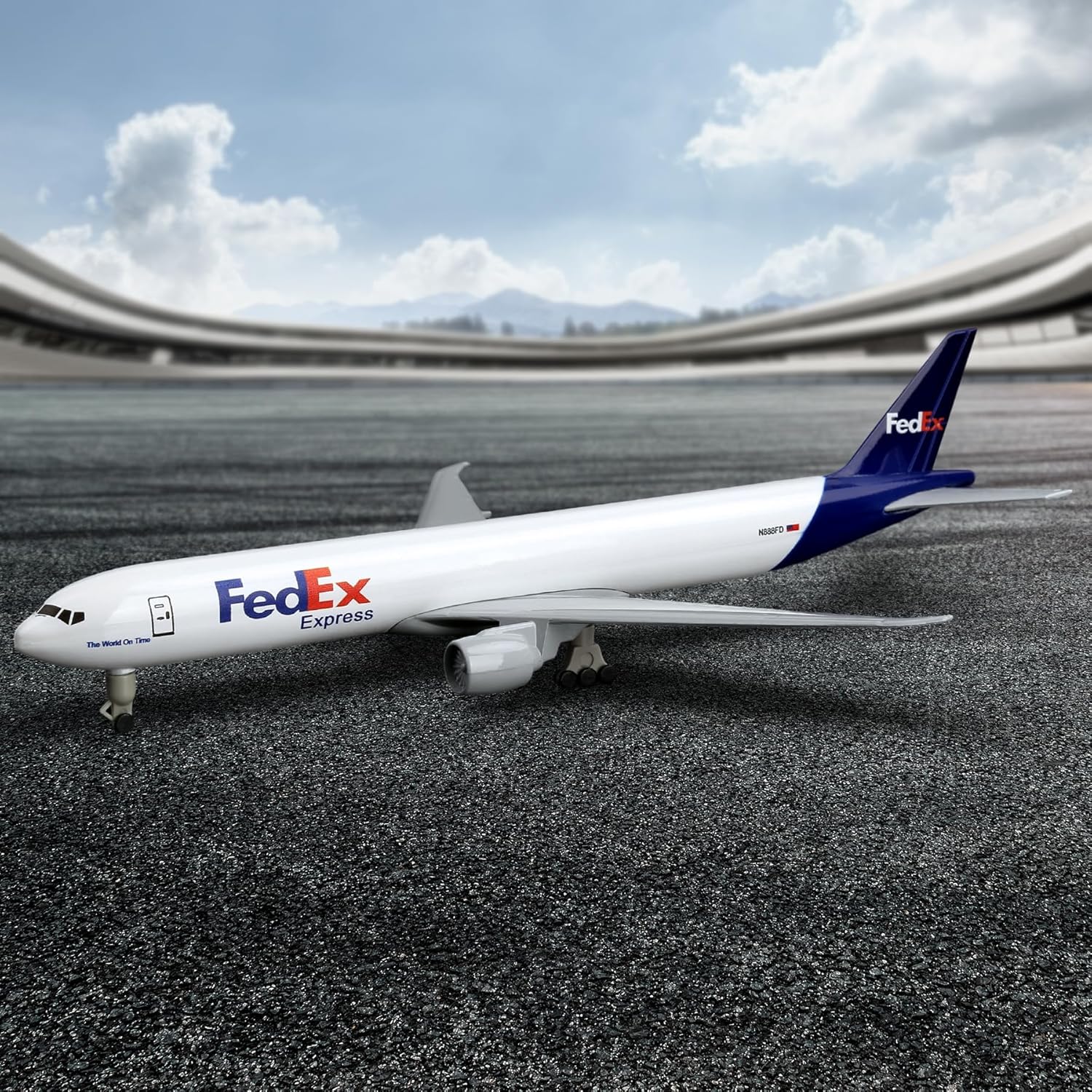 20cm Fedex B777 Airplane Model - Model Kit Planes recension och pris