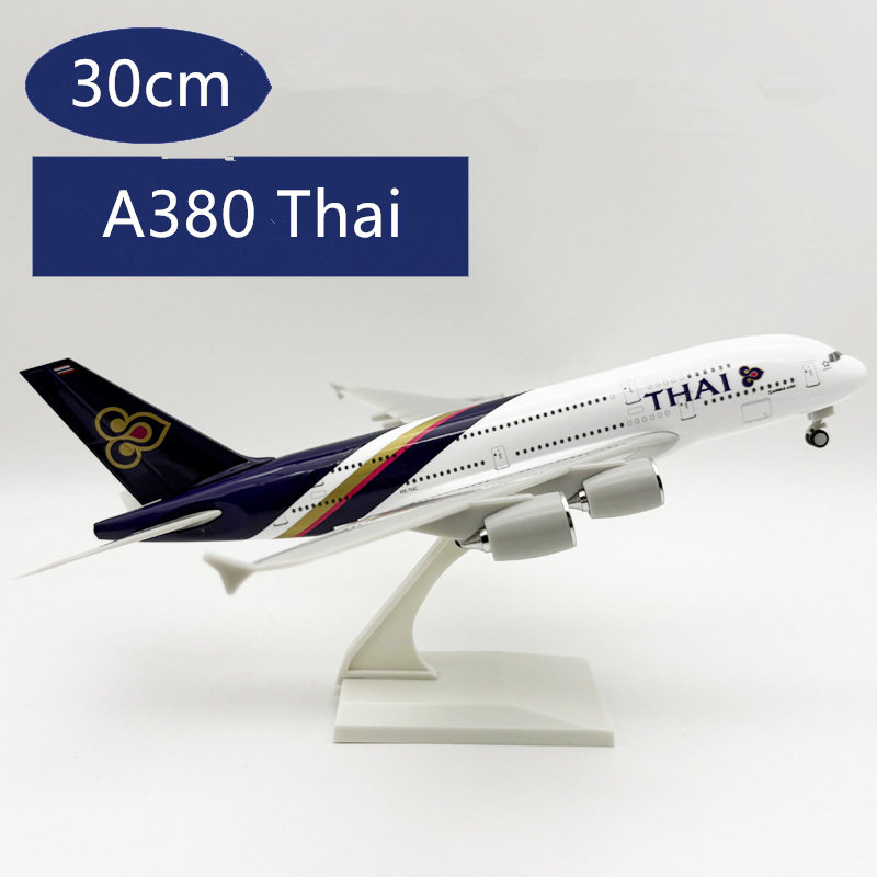 1/240 Scale Thai A380 Airplane - Model Kit Planes recension och pris