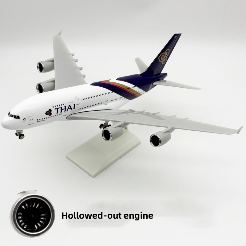 1/240 Scale Thai A380 Airplane - Model Kit Planes recension och pris